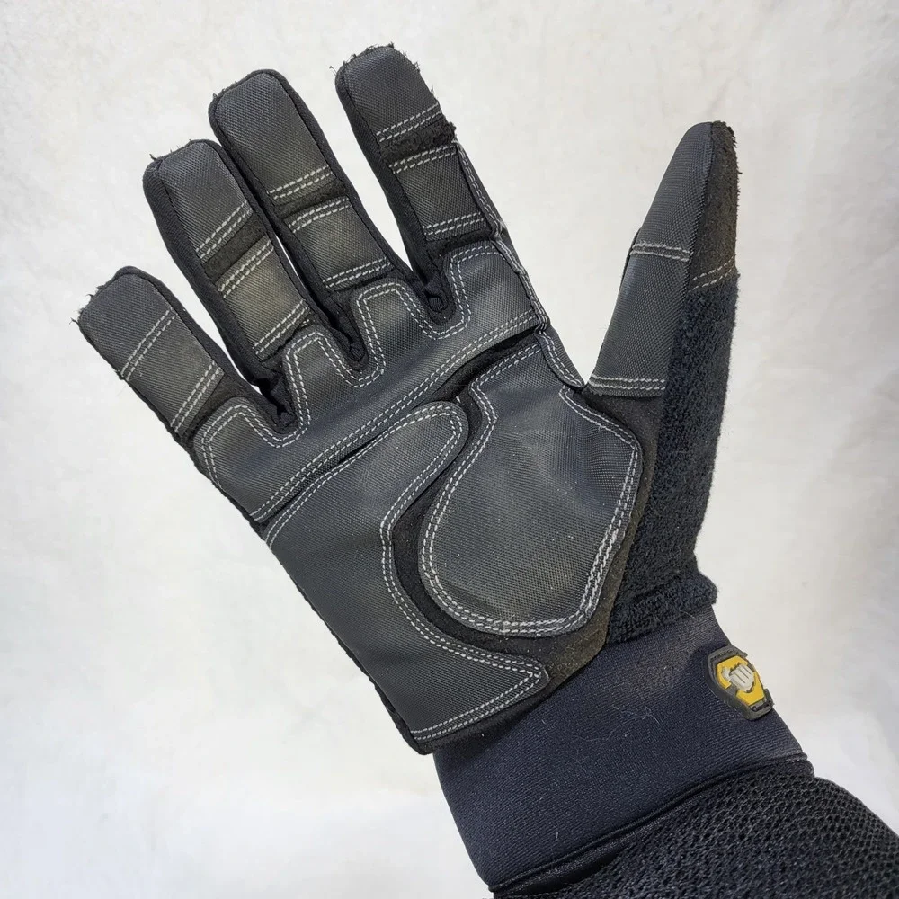 Youngstown Work Glove Waterproof Winter Plus Performance Insulated LG Black Grey